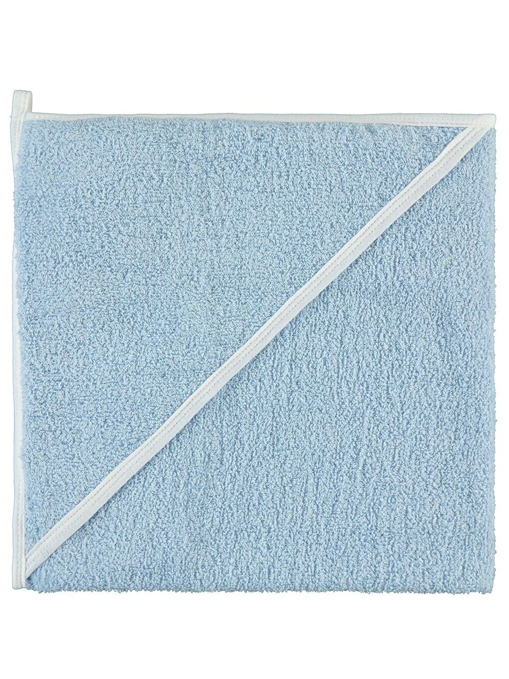 Baby Düz Basic Havlu - Mavi Standart