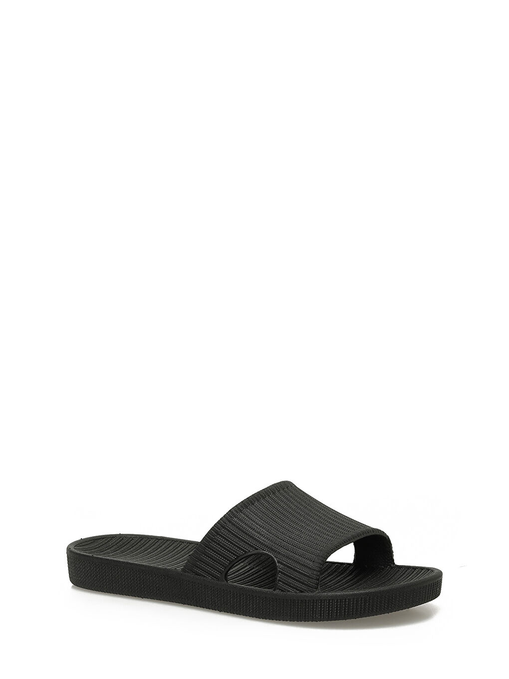 605080.Z5PR Siyah Kadın Terlik-1