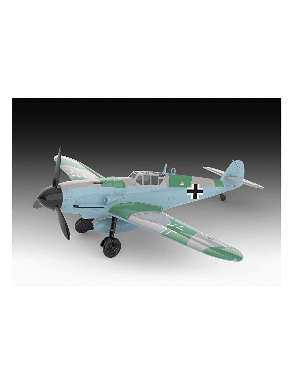 Revell Renksiz Maket Easy Set Uçak Messerschmitt Bf109G-6 63653 - 1