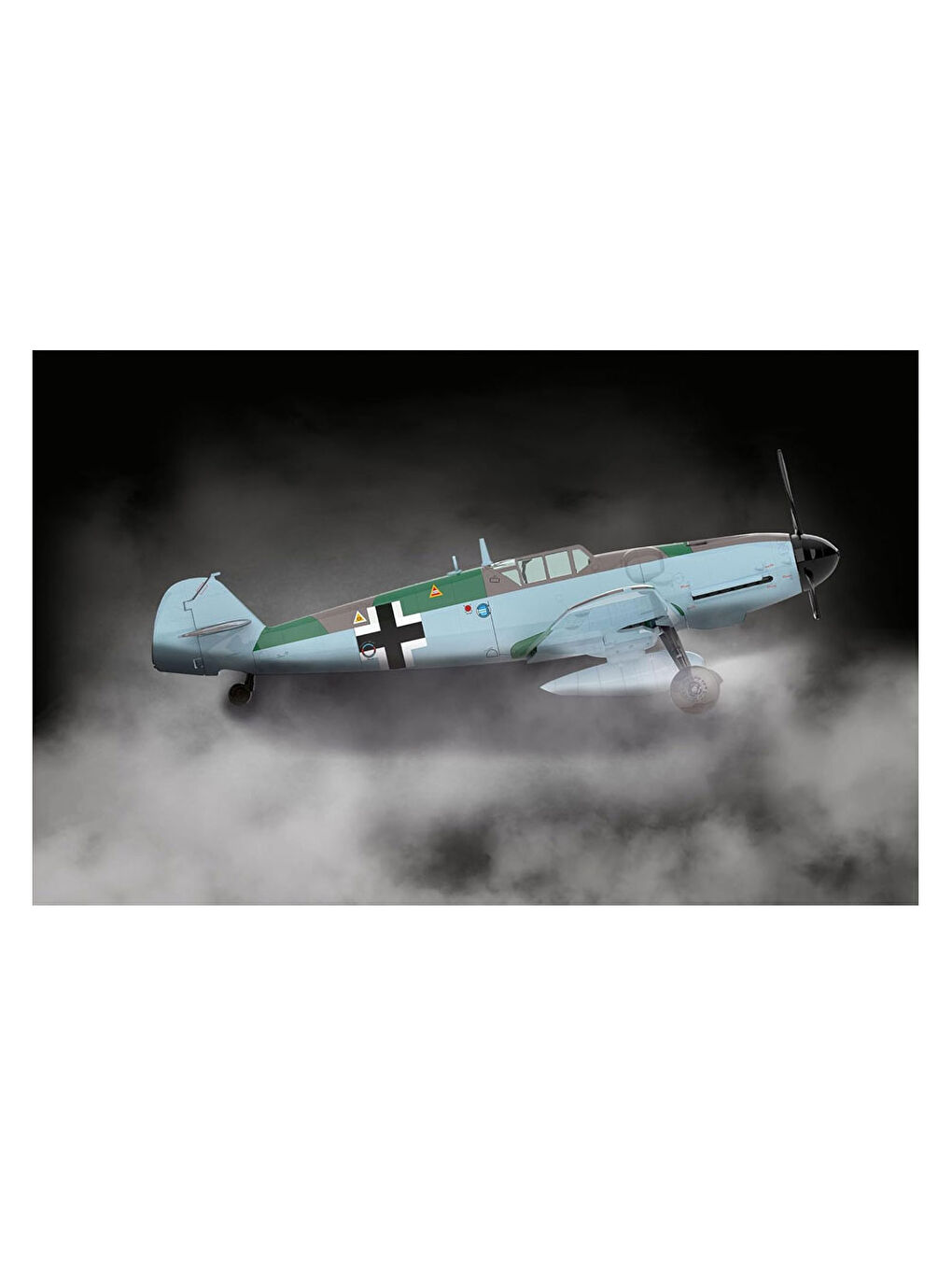 Revell Renksiz Maket Easy Set Uçak Messerschmitt Bf109G-6 63653 - 2