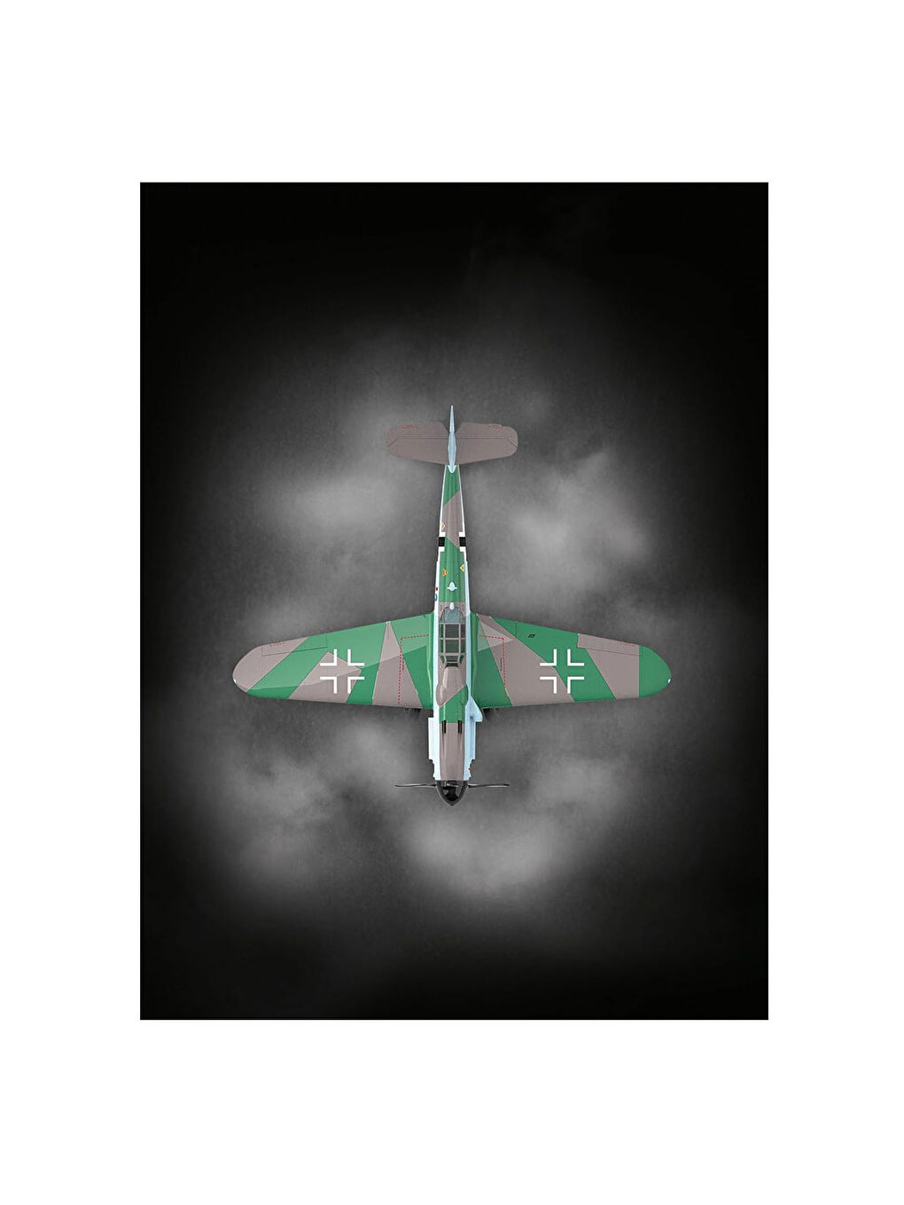 Revell Renksiz Maket Easy Set Uçak Messerschmitt Bf109G-6 63653 - 3