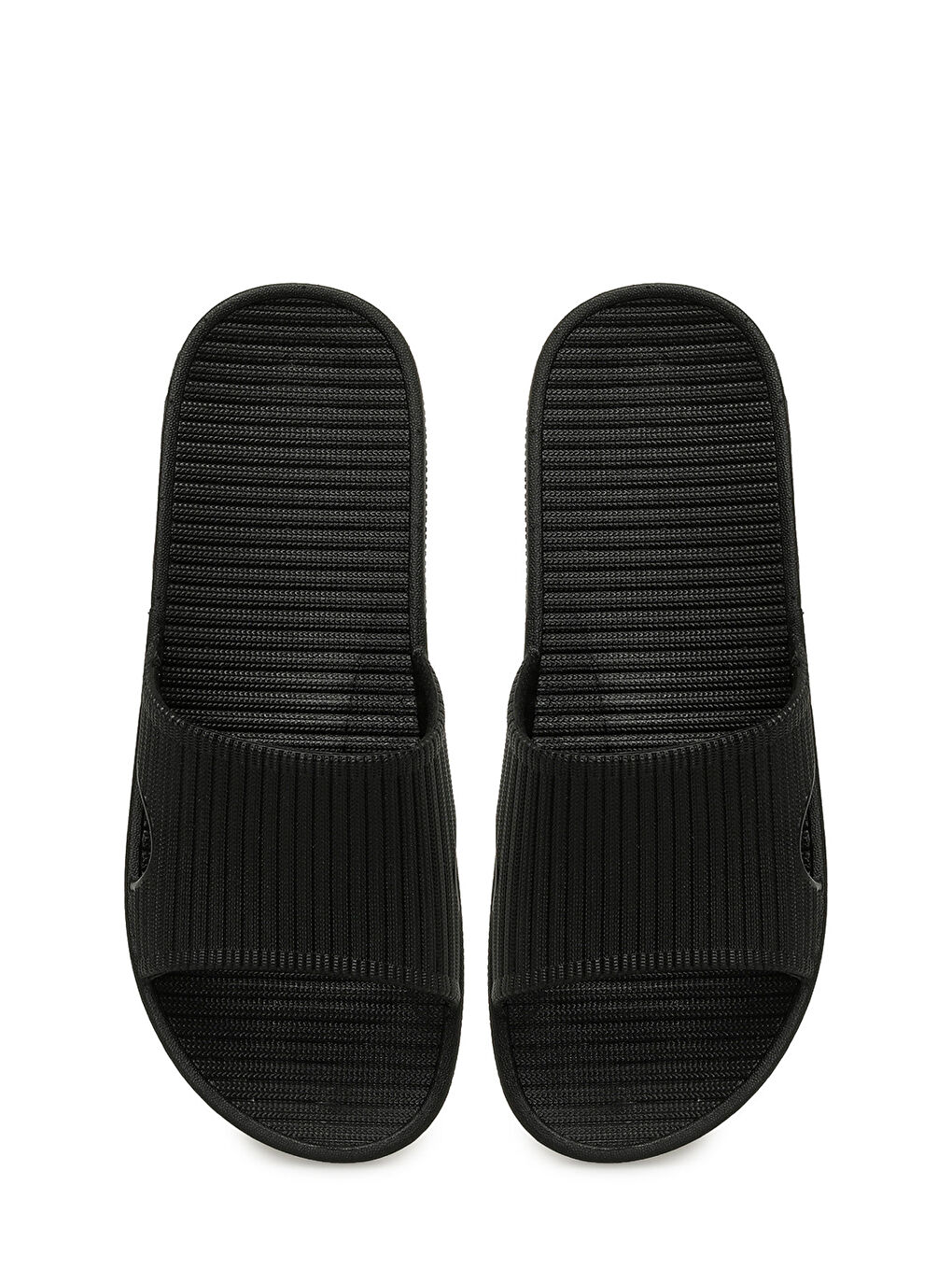 605080.Z5PR Siyah Kadın Terlik-3