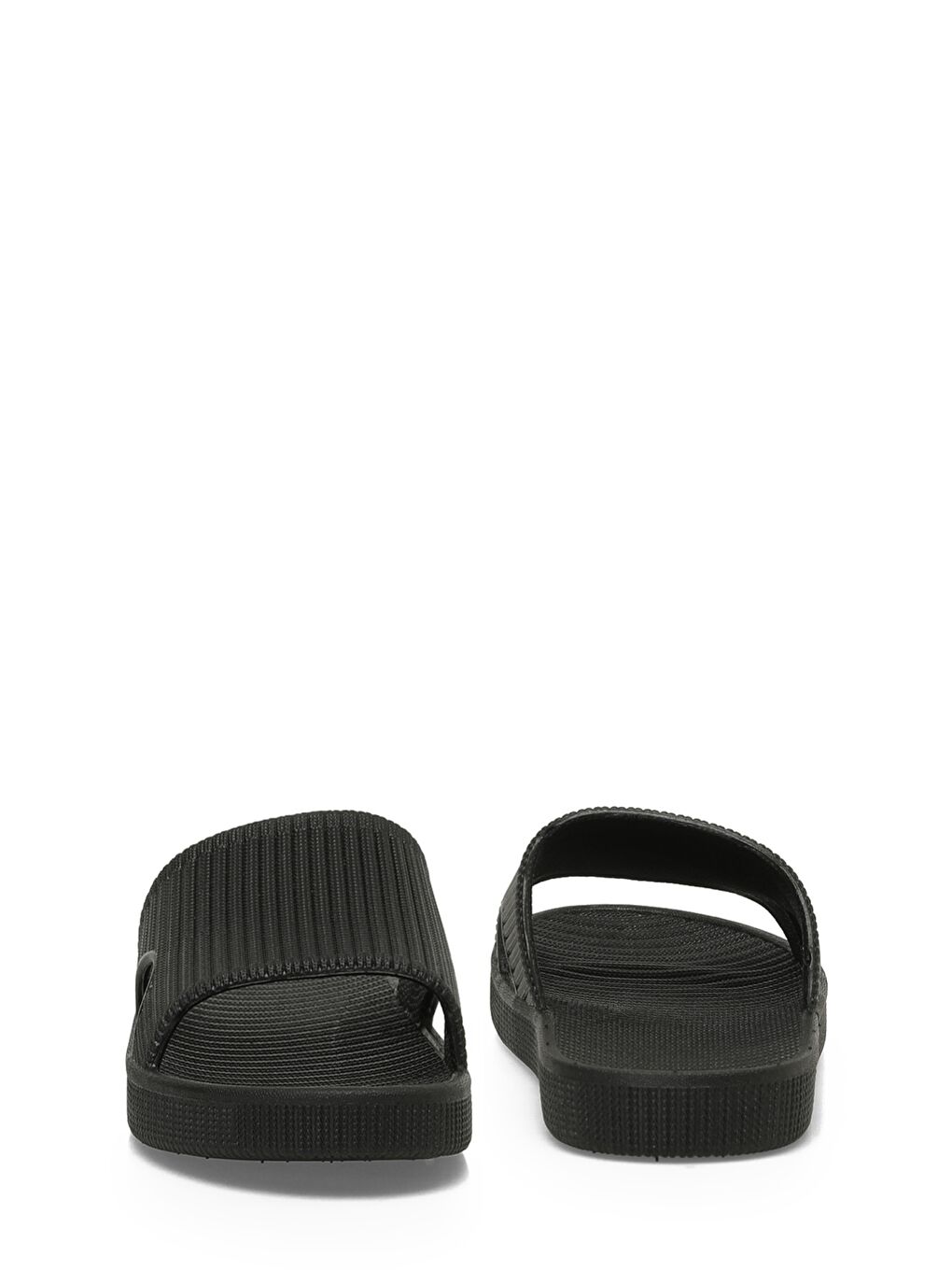 605080.Z5PR Siyah Kadın Terlik-4