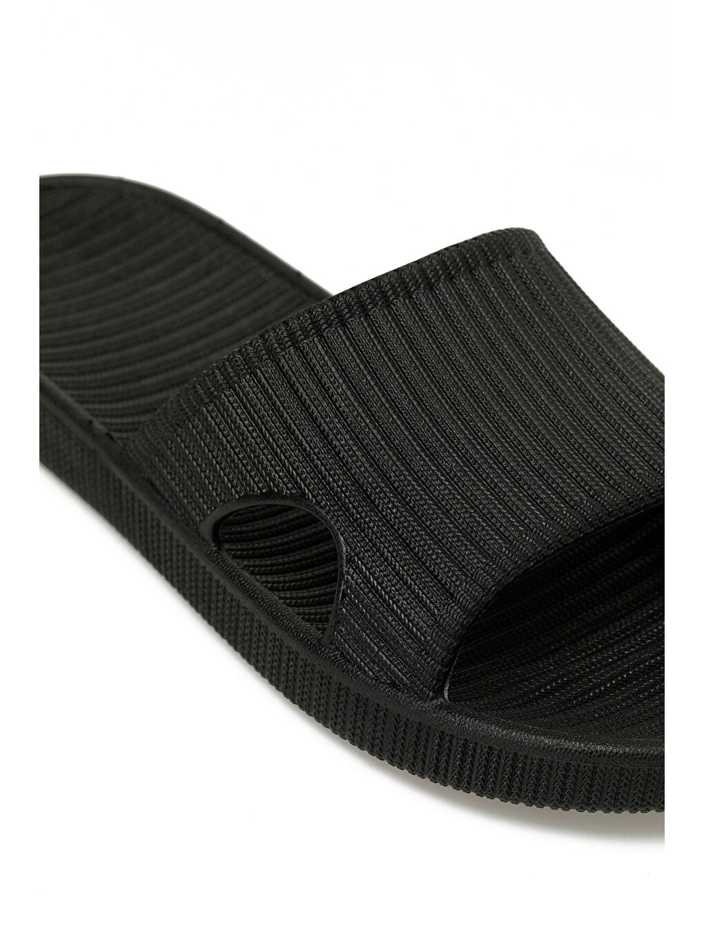 605080.Z5PR Siyah Kadın Terlik-6