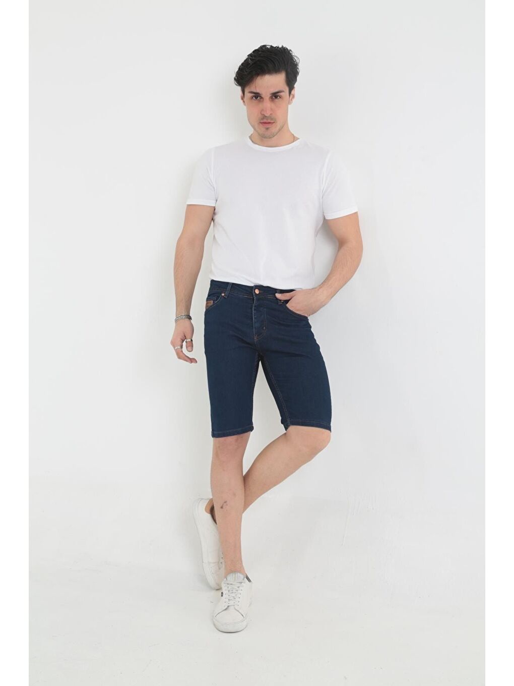 Mavi Erkek Jean Kapri-1