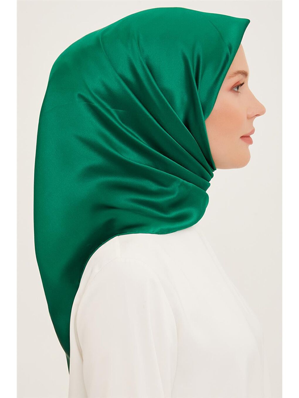 Yeşil Sura Düz Eşarp 00Oa0010 40-1