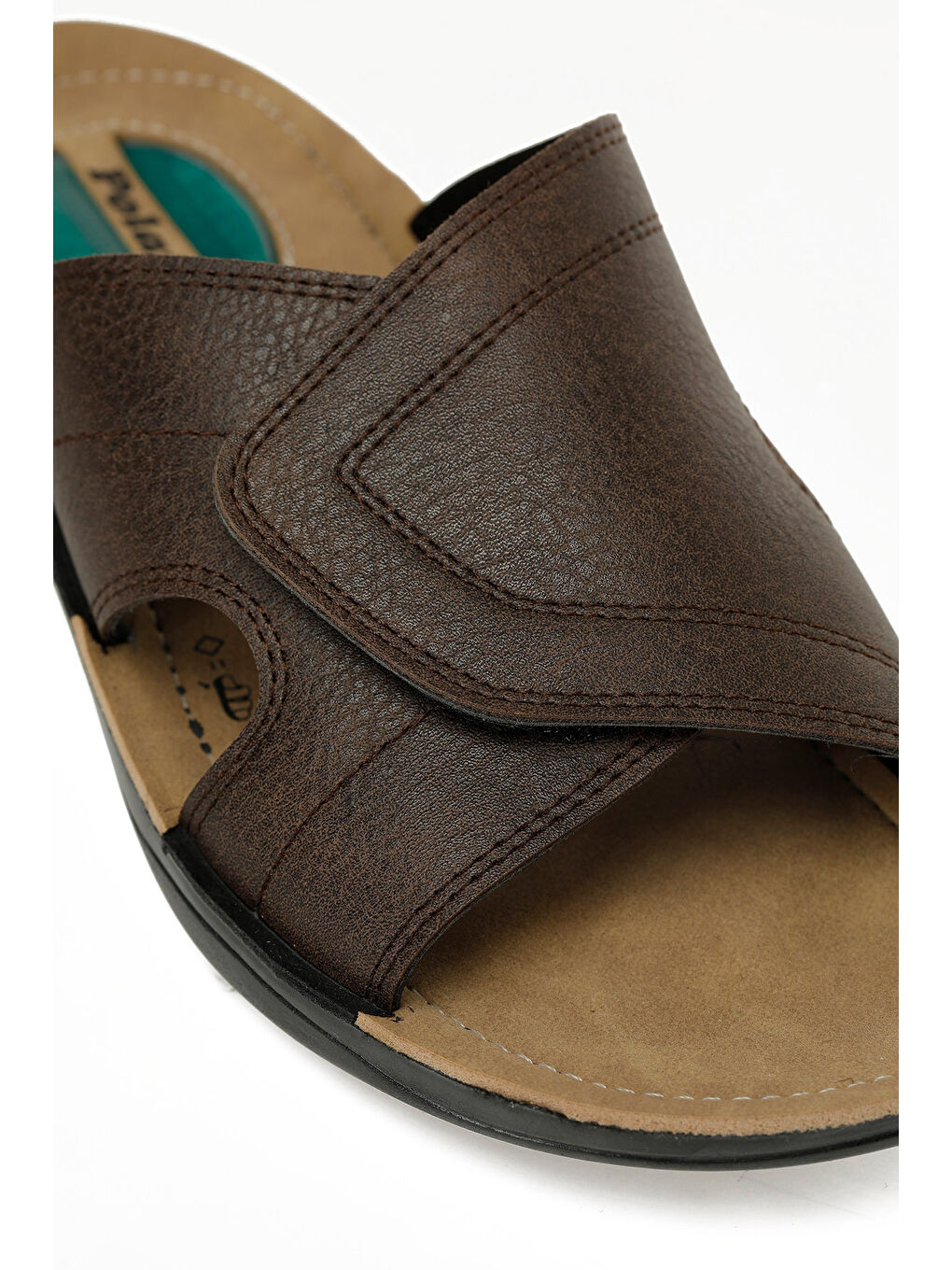 610002.M5PR Kahverengi Erkek Terlik-6