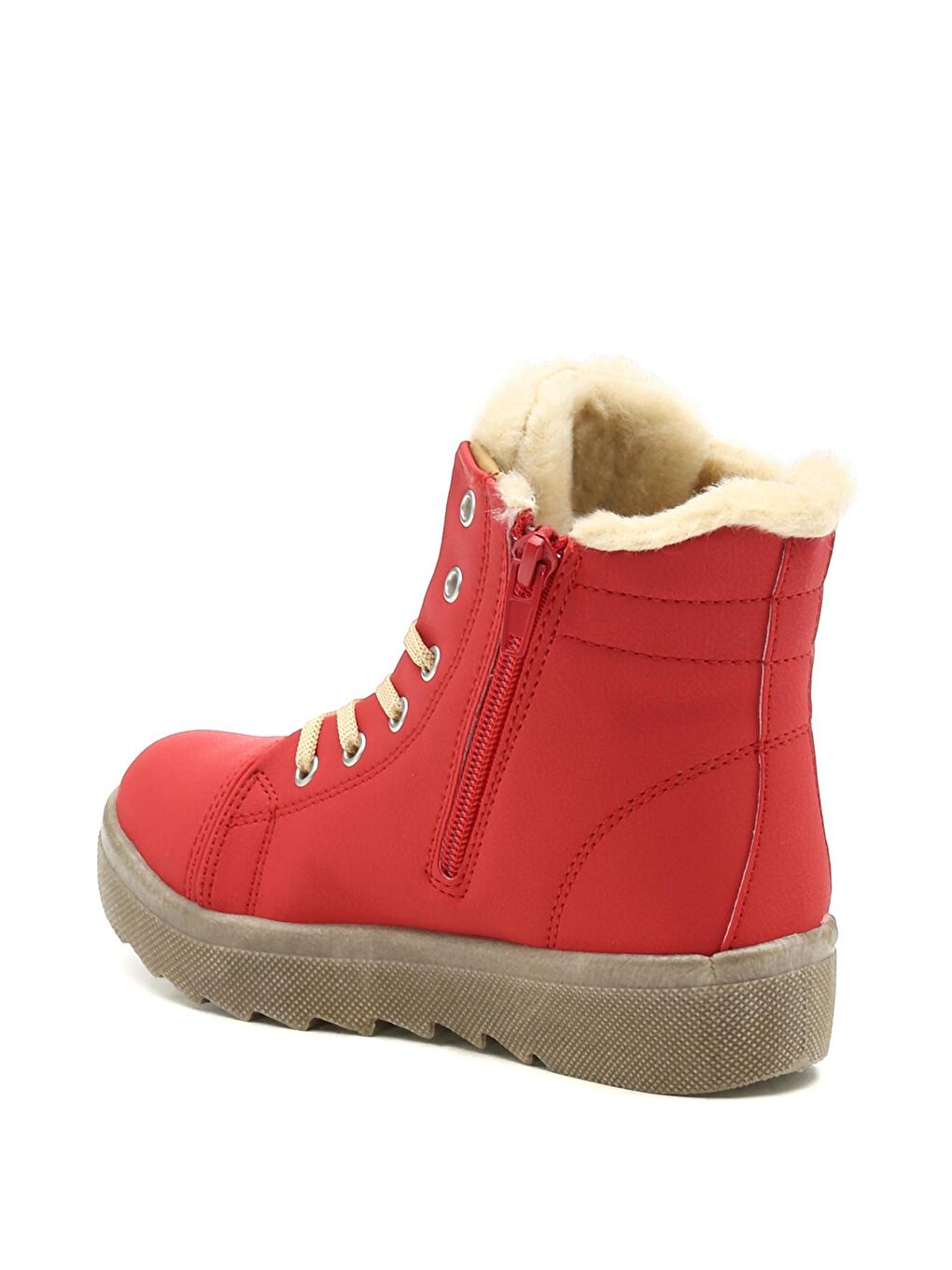 Kırmızı SEVAY UP 1PR Nar Çiçeği Kız Çocuk Bot-2