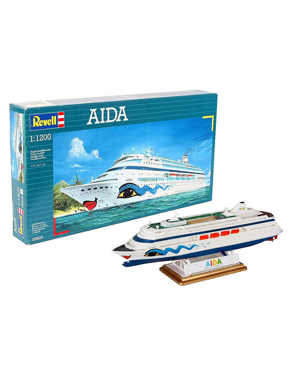 Revell Renksiz Maket 1:1200 Aida 5805