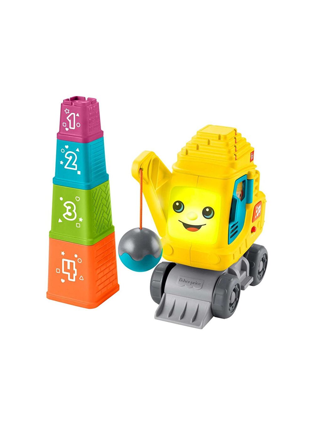 FISHER PRICE Eğitici Vinç Oyuncak