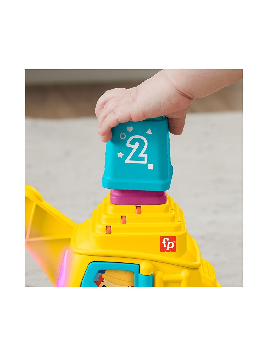 FISHER PRICE Eğitici Vinç Oyuncak - 1