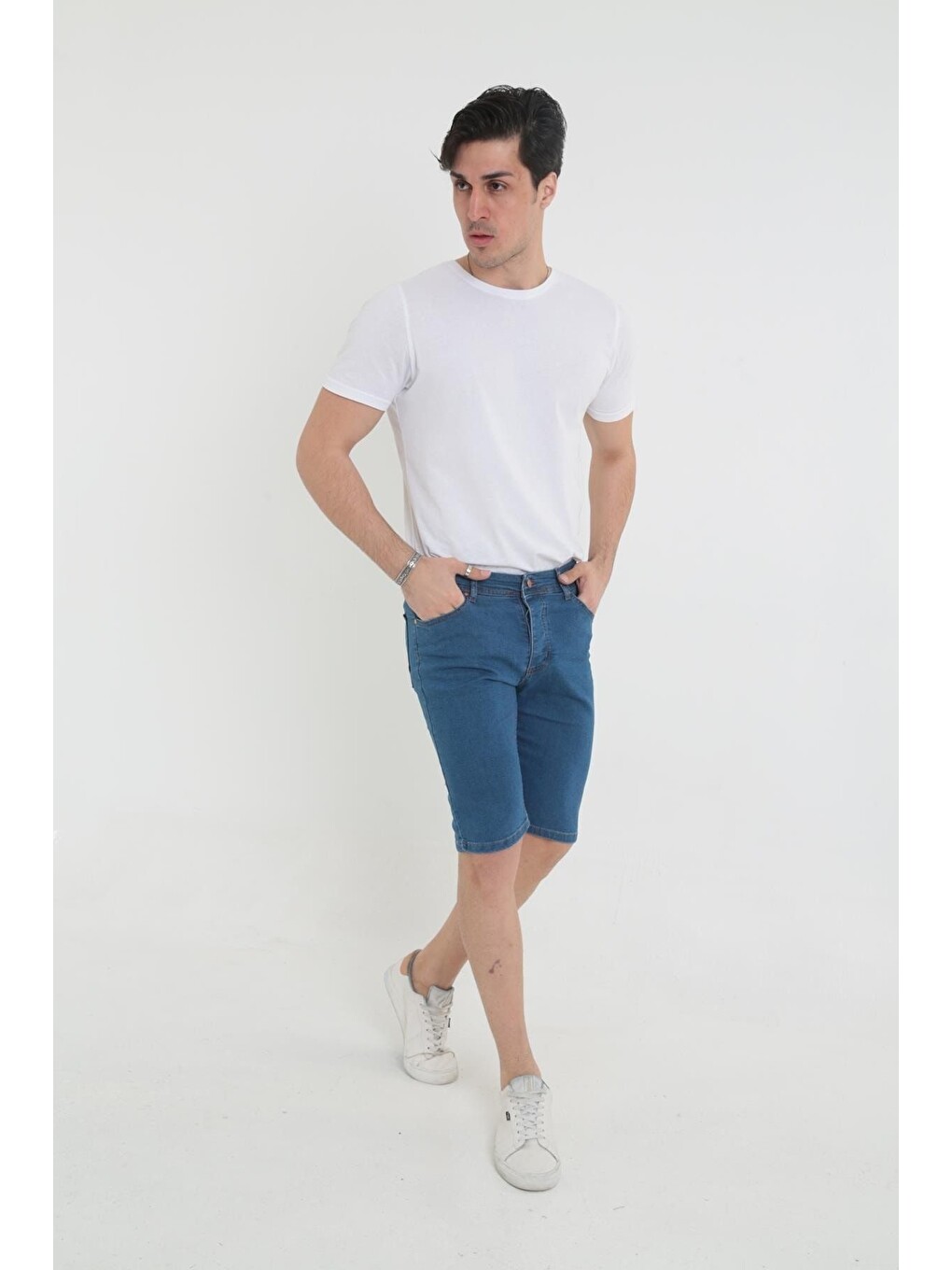 Mavi Erkek Jean Kapri-1