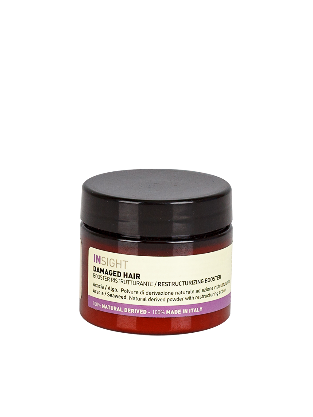 Insight Renksiz Damaged Hair Restructurizing Booster Toz Maske Desteği 35g