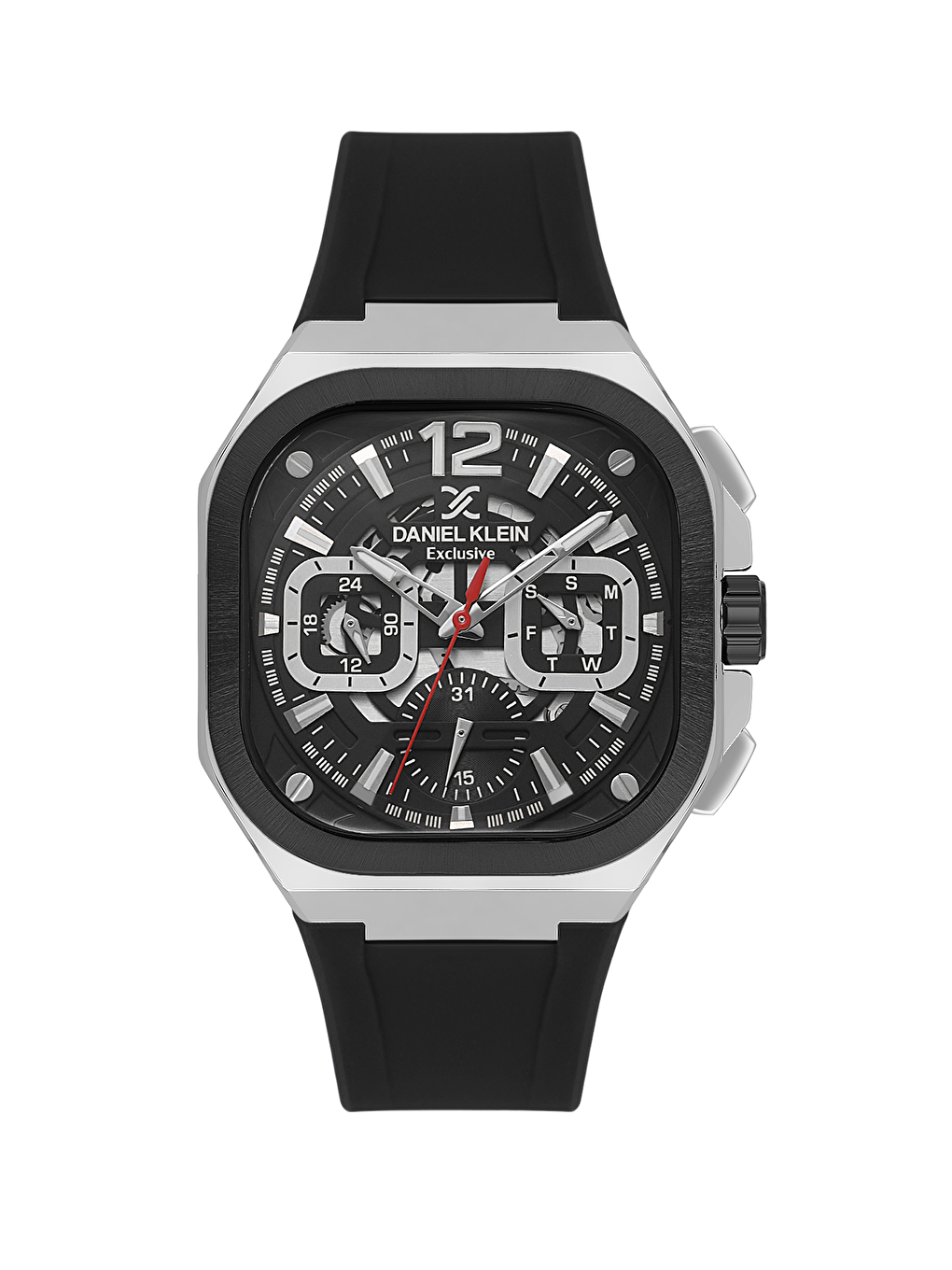 Siyah DK.1.14008-1  Erkek Kol Saati