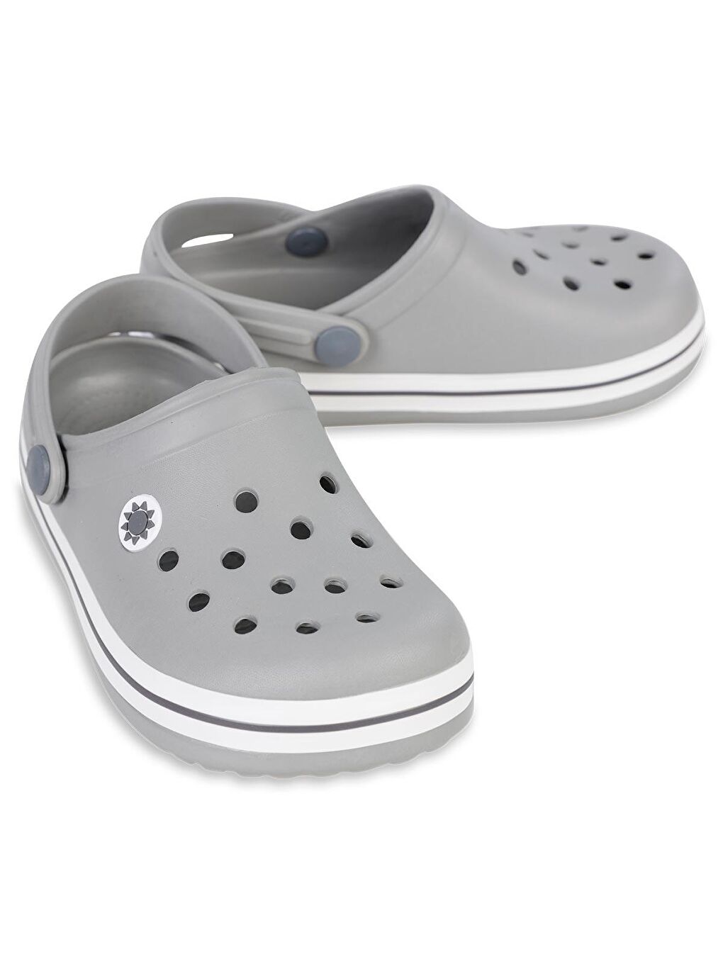 Boys Erkek Çocuk Terlik 30-35 Numara Gri-2