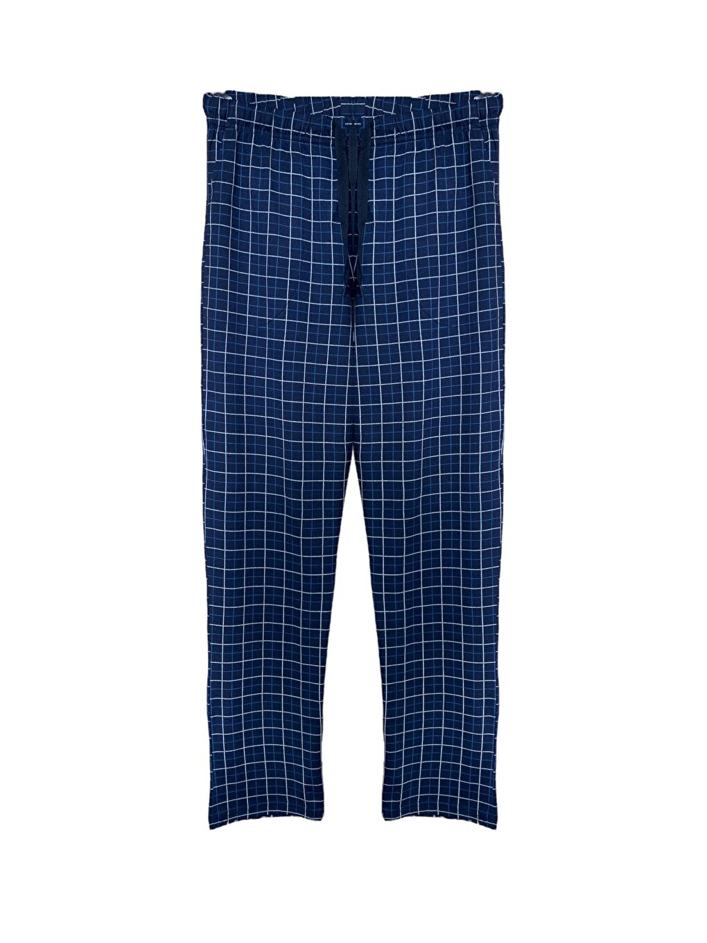 Formo Erkek Lacivert Kareli %100 Pamuk Yüksek Kalite Rahat Pijama Altı - 4