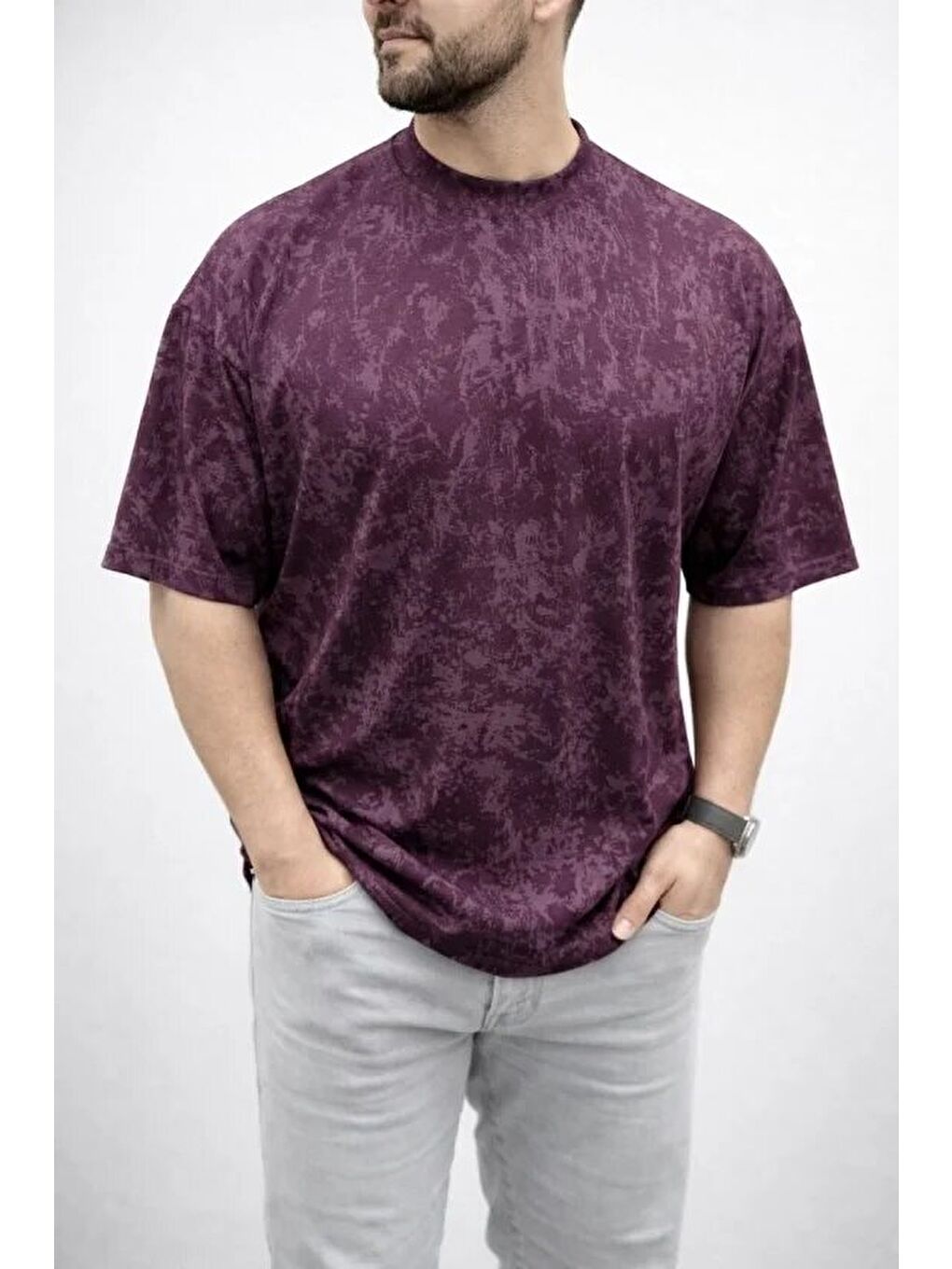 Bordo Erkek Premium Tişört