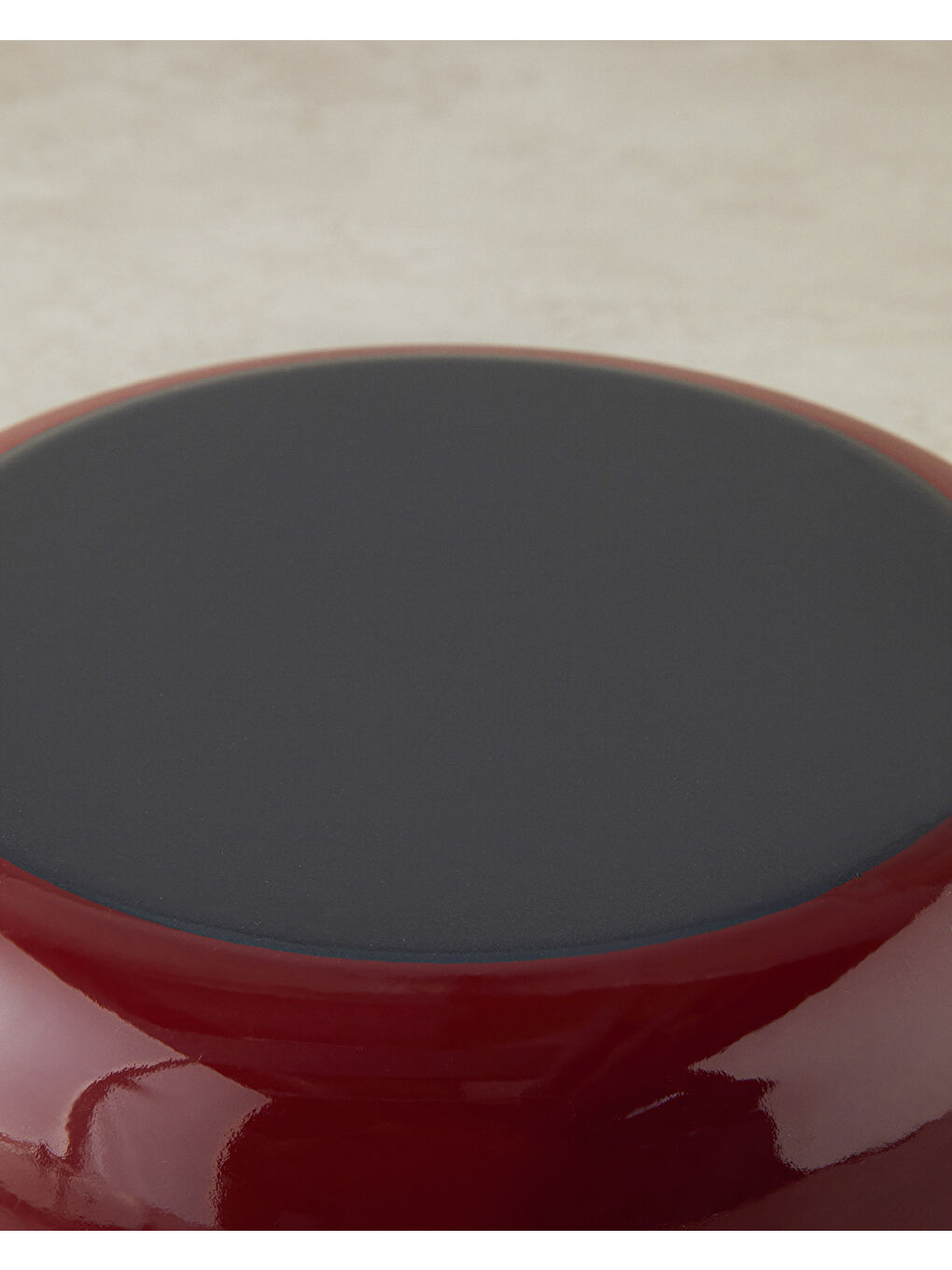 Sartagi Emaye Kızartma Tenceresi 22 Cm Bordo-3