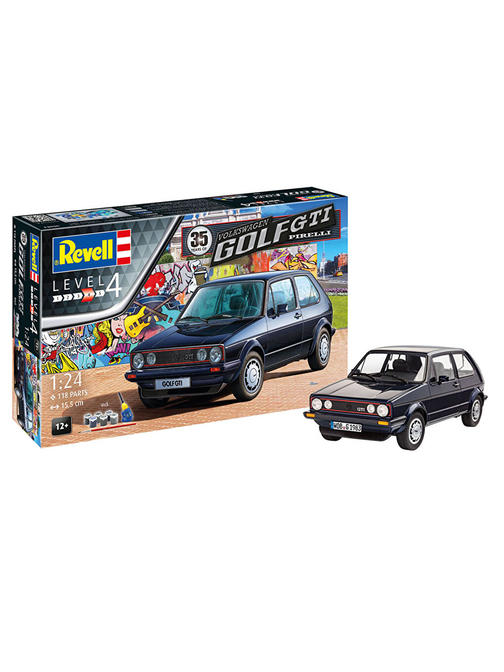 Revell Renksiz Maket Seti 35 Years Volkwagen Golf 5694