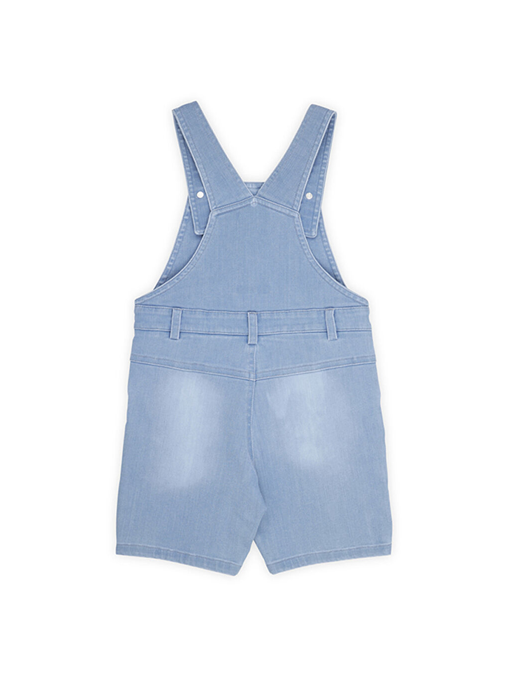 Erkek Çocuk Denim Salopet Lacivert-4