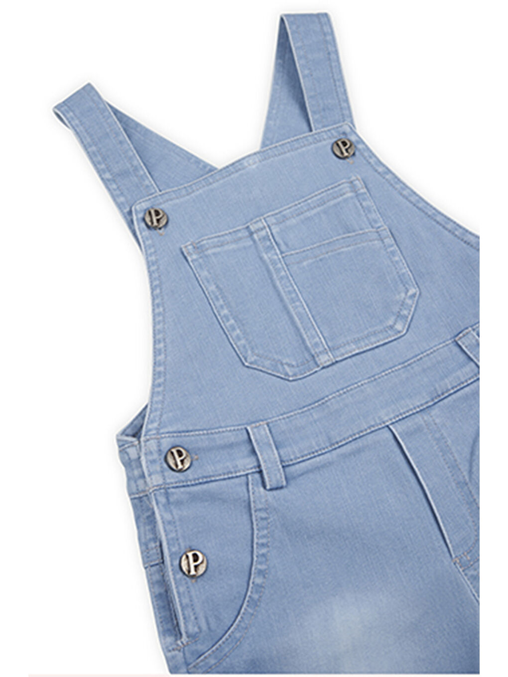 Erkek Çocuk Denim Salopet Lacivert-5