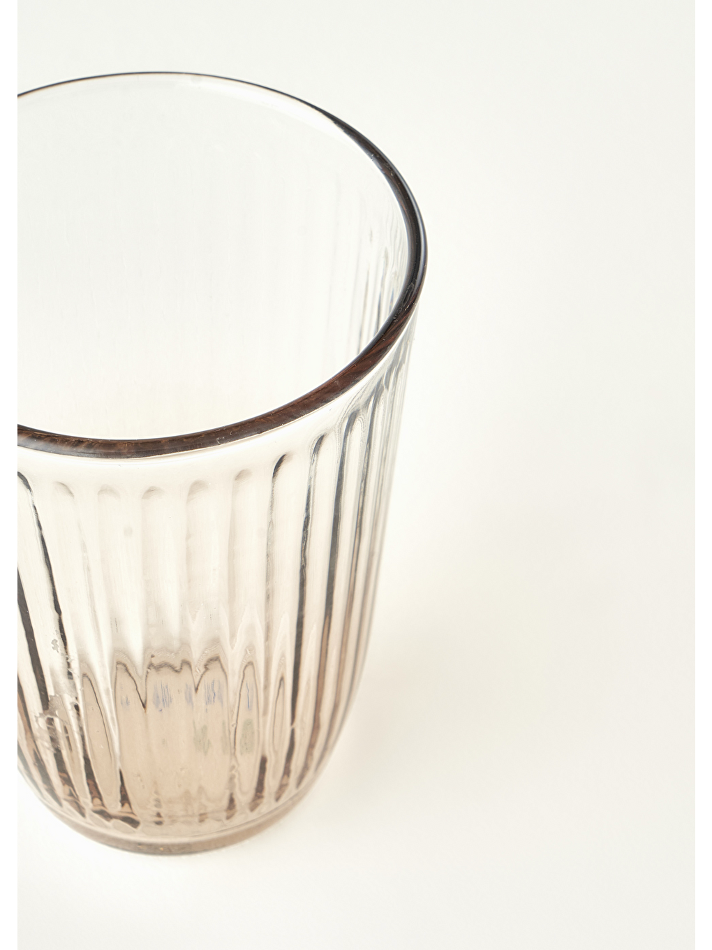 Turuncu Line Meşrubat Bardağı Amber (395 cc)-1