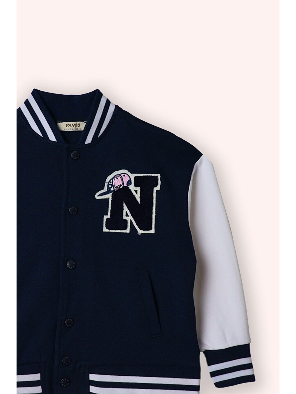 Erkek Çocuk Parçalı Örme Ceket Lacivert-3