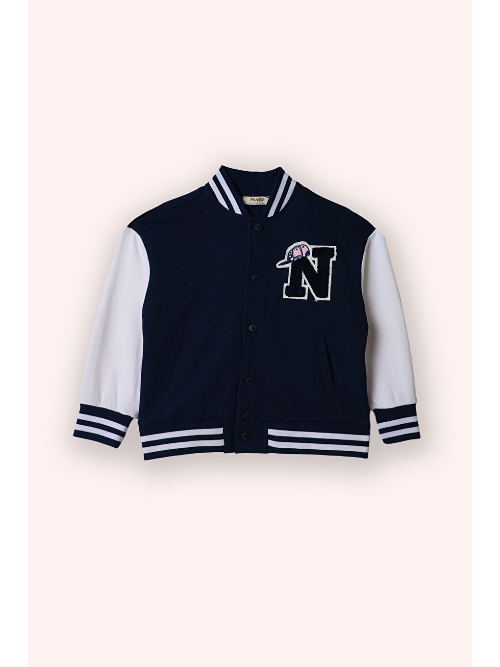 Erkek Çocuk Parçalı Örme Ceket Lacivert