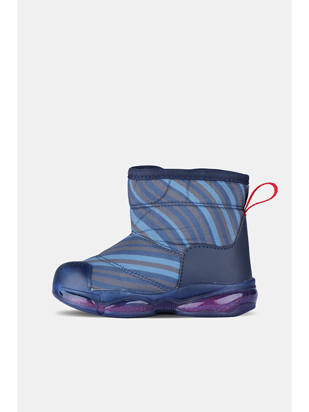 Helyum Işıklı Erkek Bebek Lacivert Bot-1