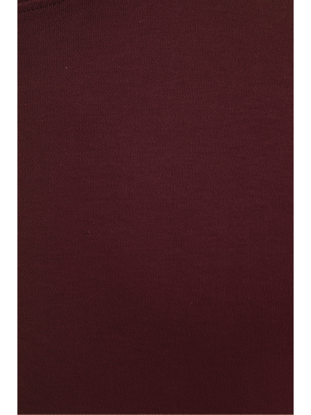 Unisex Oversize Geniş Kesim %100 Pamuk Yumuşak Dokulu Basic Bisiklet Yaka Bordo Tişört-4