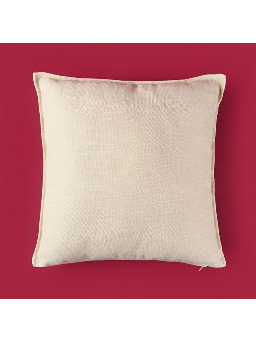 Soft Palm Breeze Haris Kırlent - Bej - 45x45 cm-2