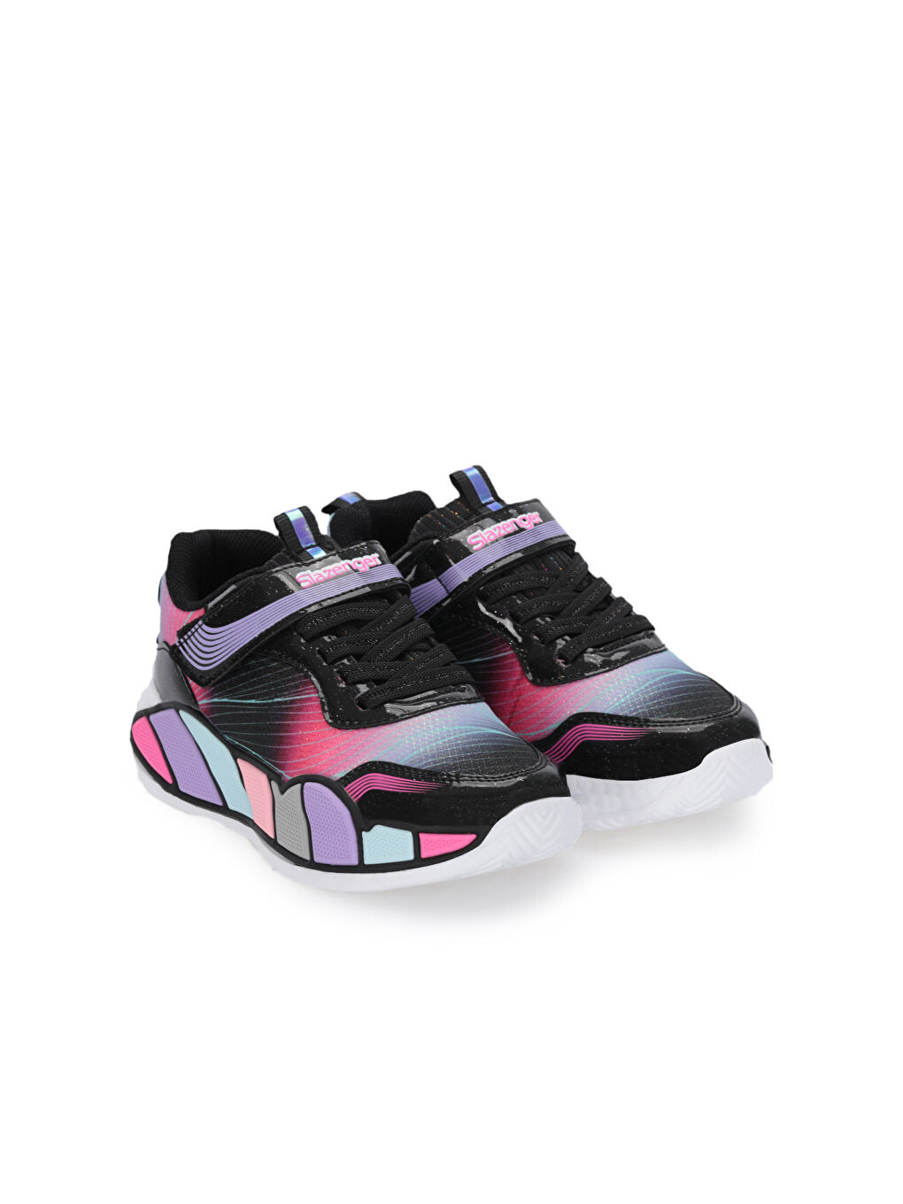 NADIA Kız Çocuk  Siyah / Fuşya Günlük Spor Ayakkabısı-1