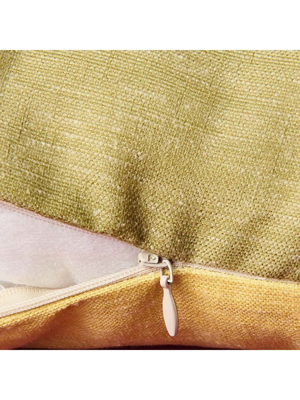 Soft Lucia Alis Kırlent - Yeşil / Sarı - 40x40 cm-3