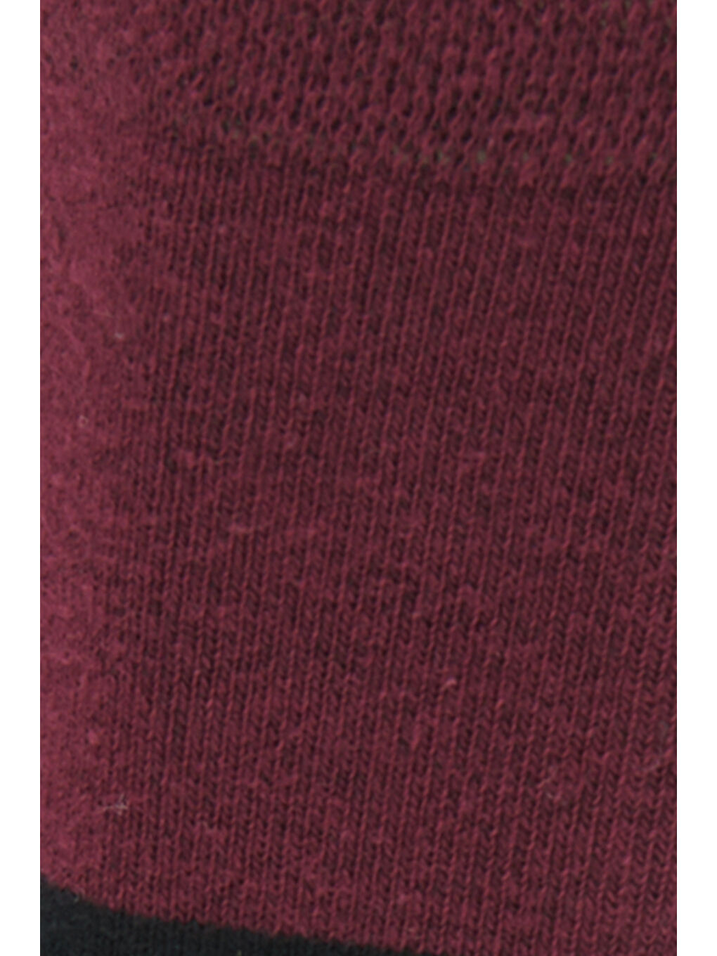 Erkek Bordo-Gri Desenli Soket Çorap-1