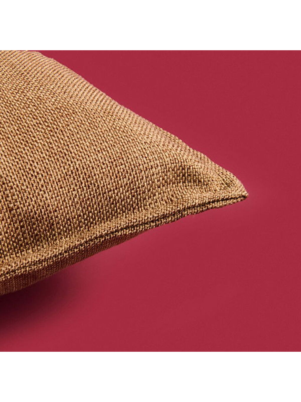 Soft Palm Breeze Haris Kırlent - Kahverengi - 45x45 cm-2