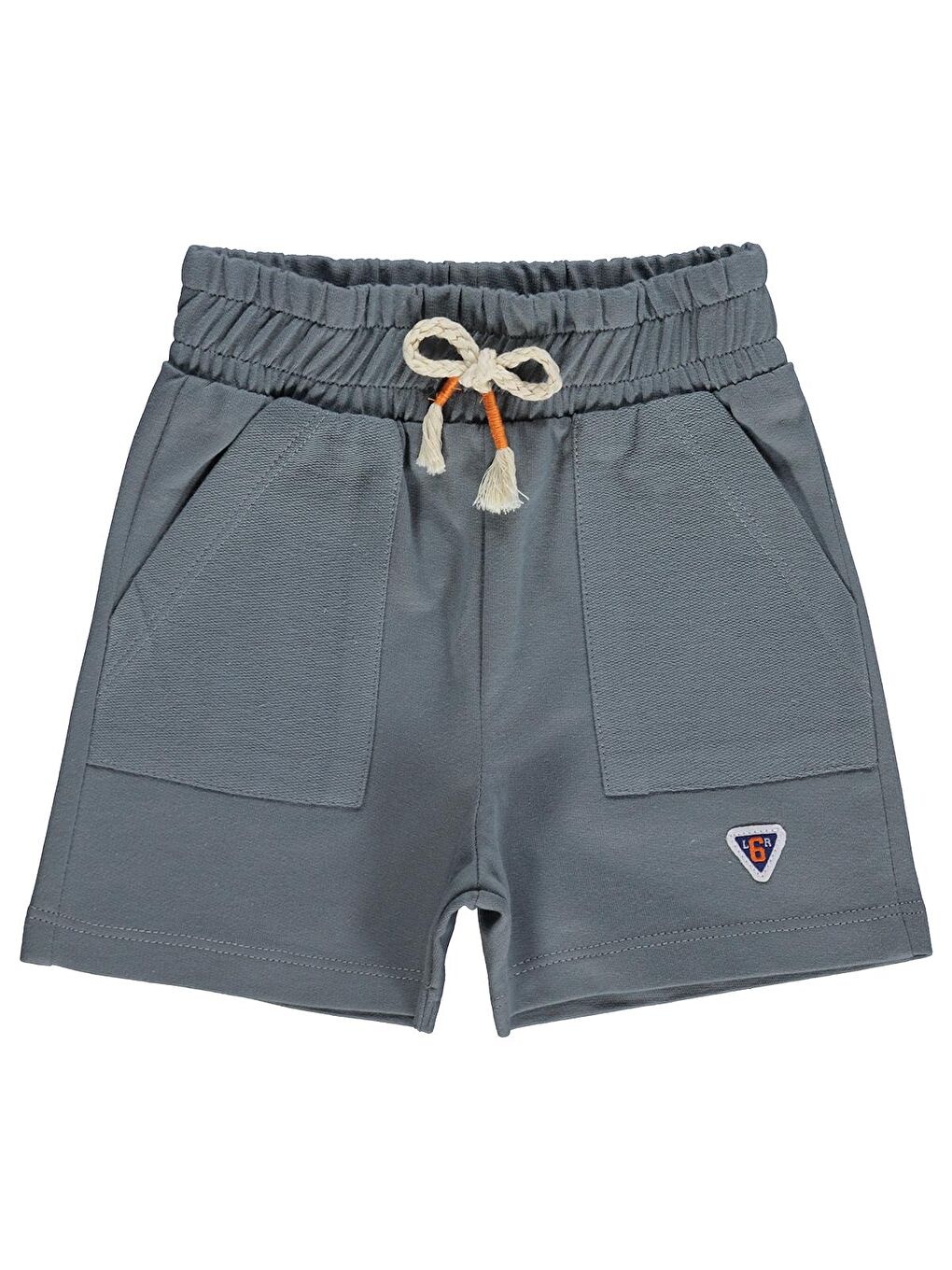 Boys Çift Cepli 2-5 Yaş Şort - Gri 2-3 Yaş