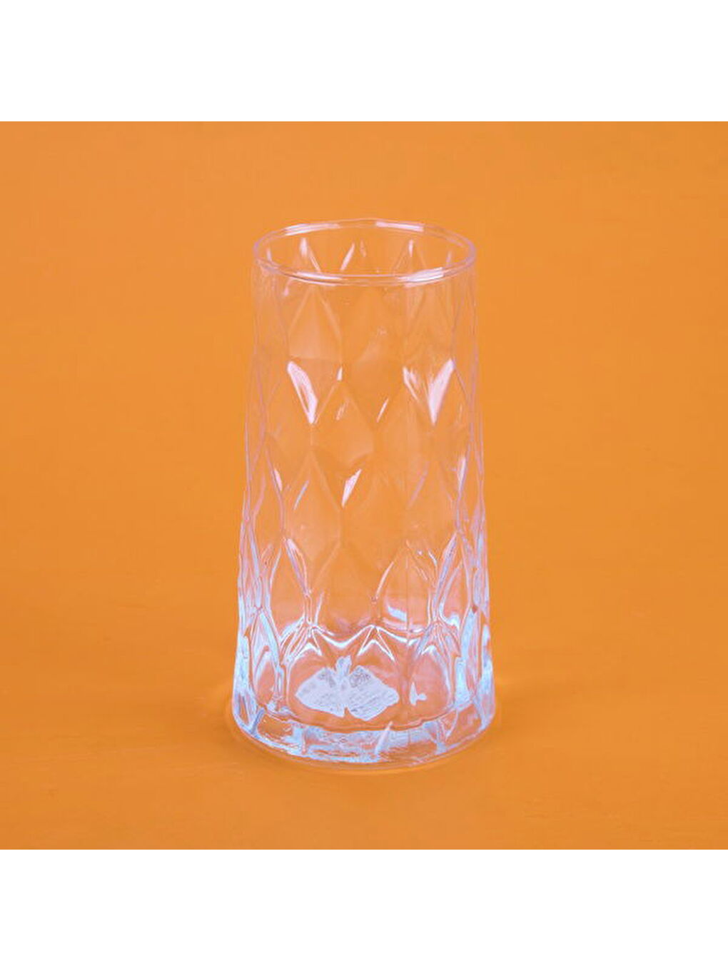 Renksiz Kafes Cam Bardak - Şeffaf - 520 ml-2