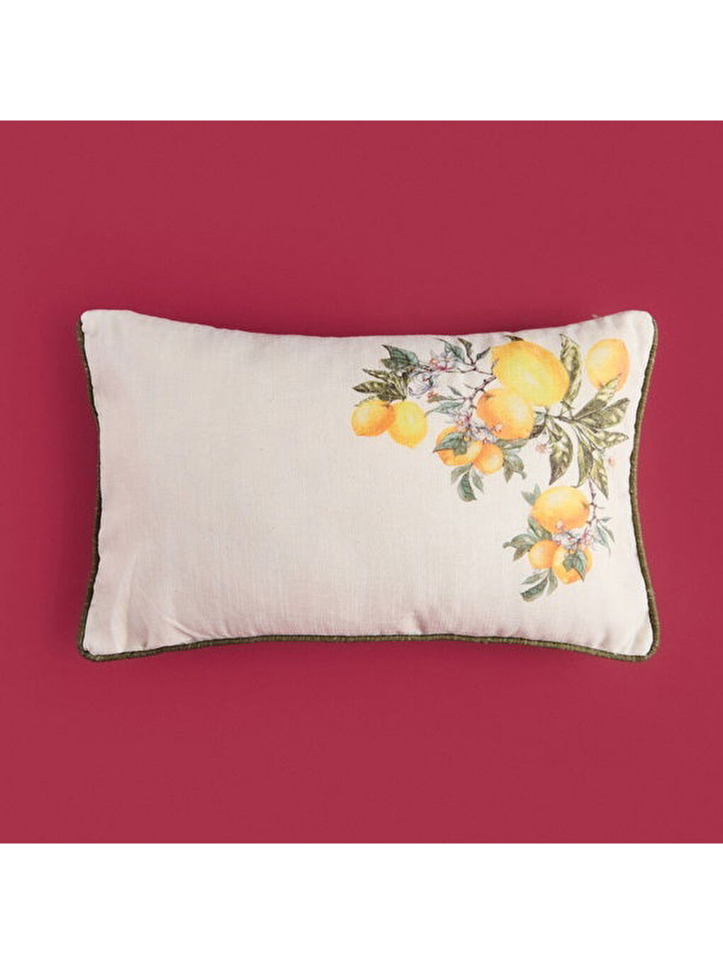 Soft Lime Cello Renata Kırlent - Ekru - 30x50 cm-3