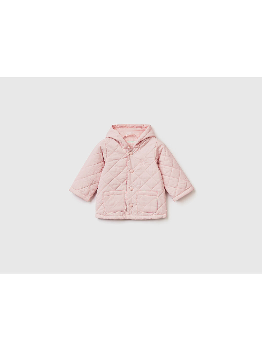 Bebek Açık Pembe Kapitone Mont