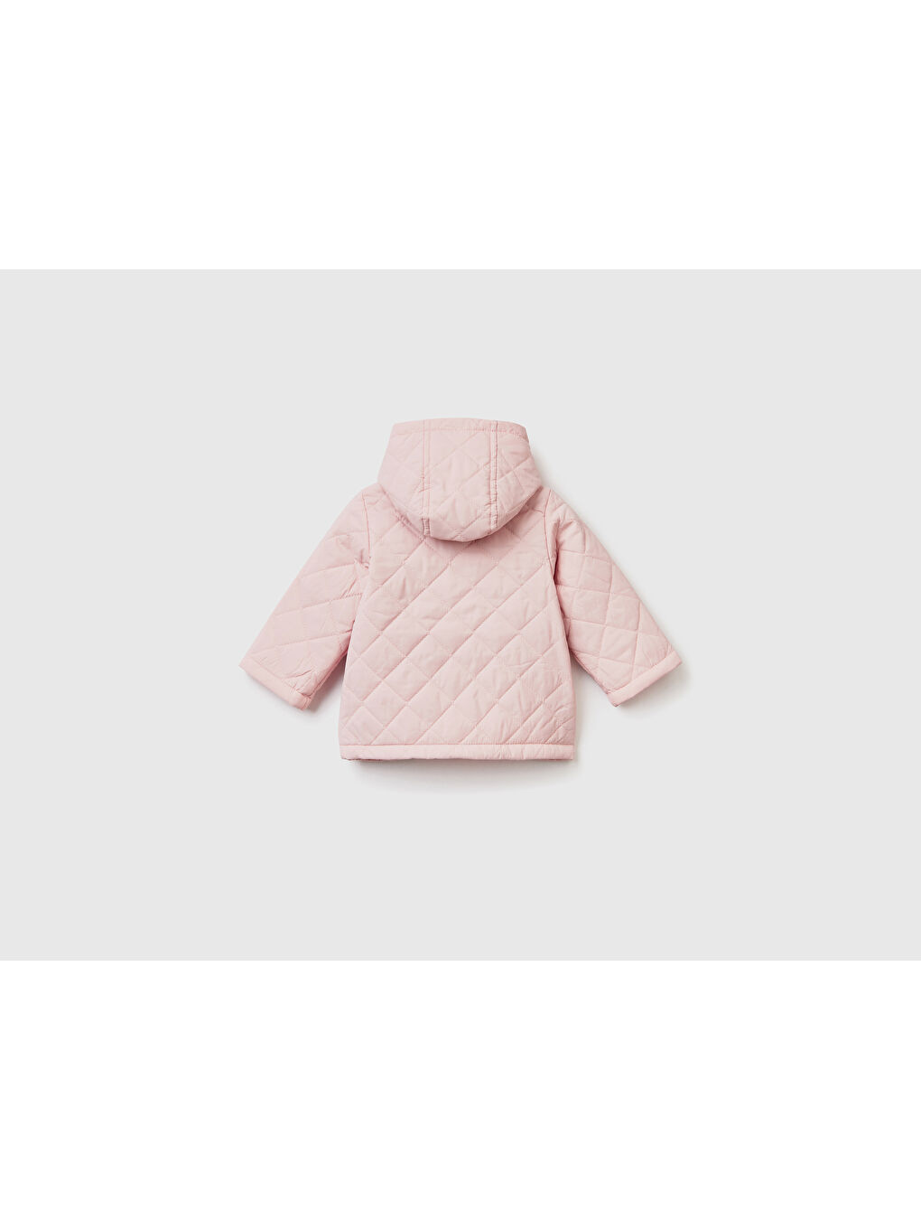 Bebek Açık Pembe Kapitone Mont-1