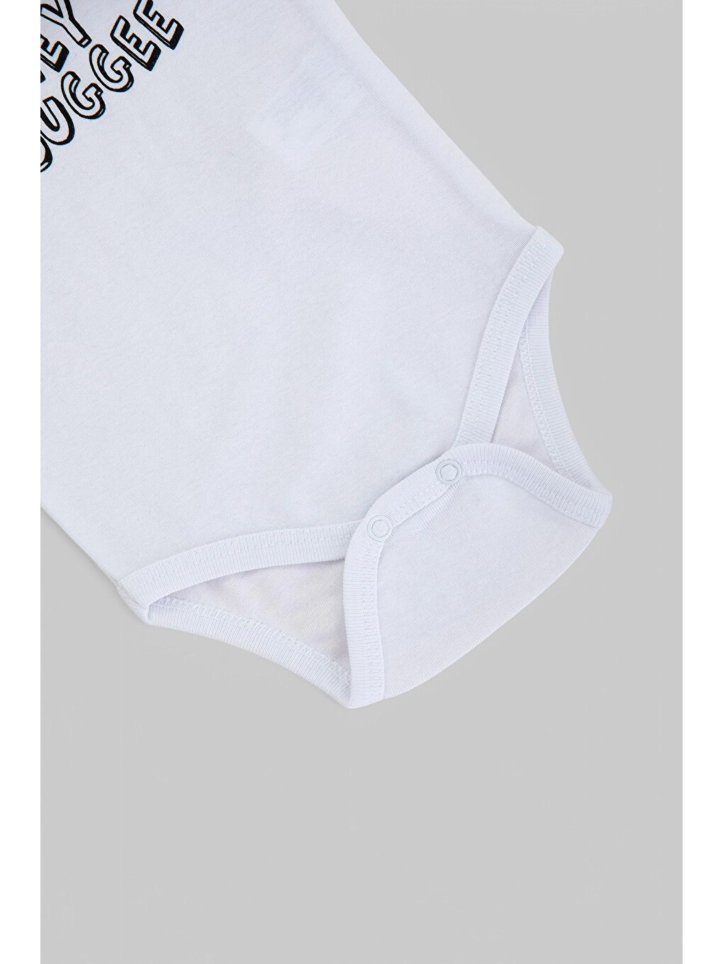 Siyah Erkek Bebek 3 Parça Yazlık Çıtçıtlı Bodyli Baskılı İnterlok Takım-7