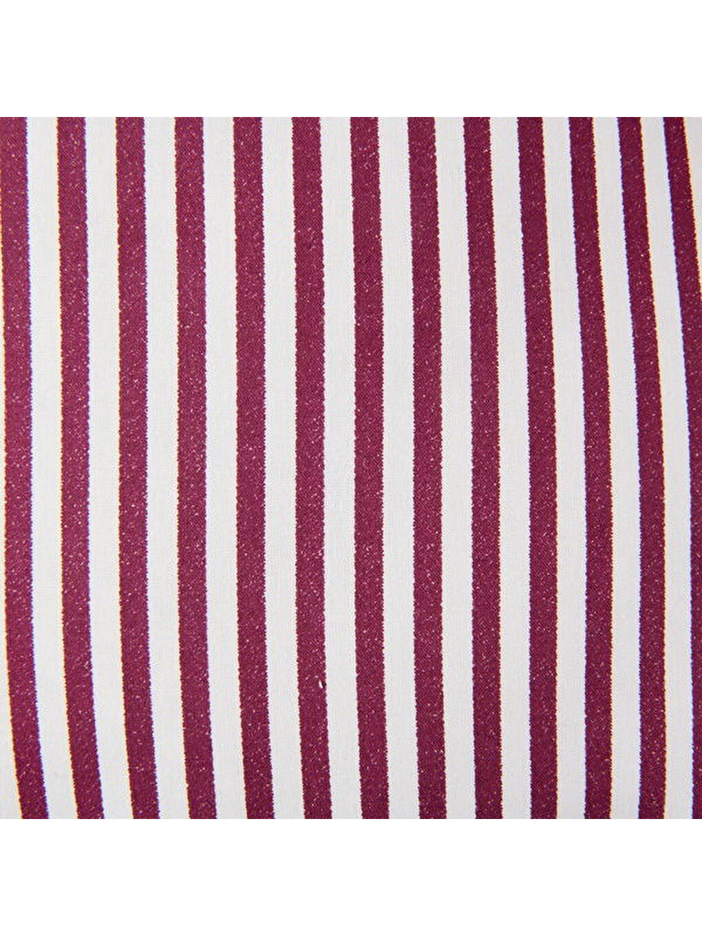 Soft Earthy Hues Çizgili Kırlent - Ekru / Mürdüm - 40x40 cm-4