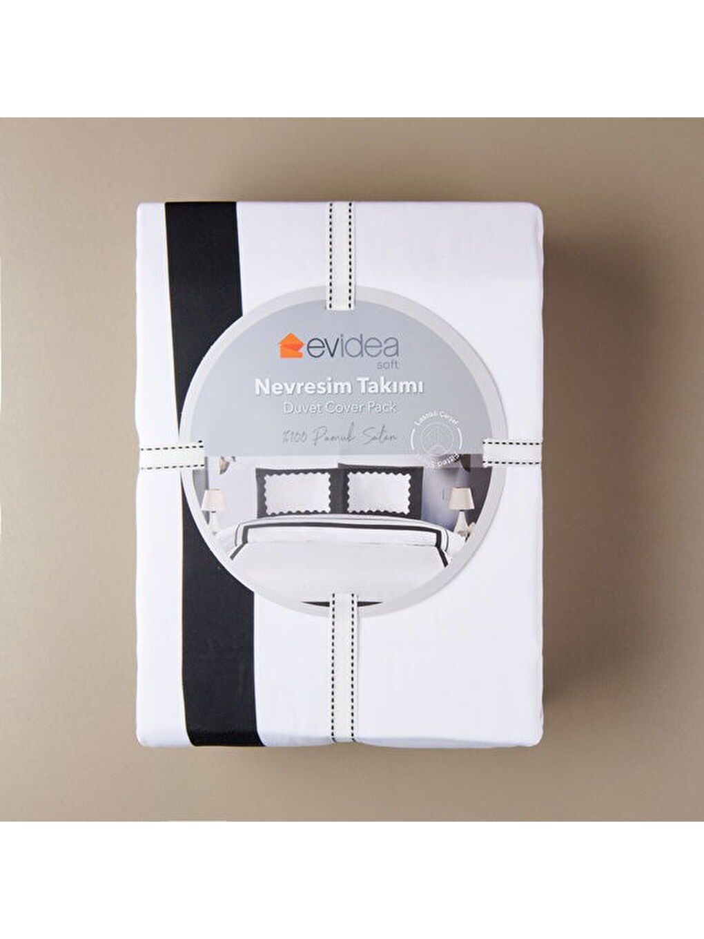 Soft Blanco Çift Kişilik Nevresim Takımı - Beyaz-1