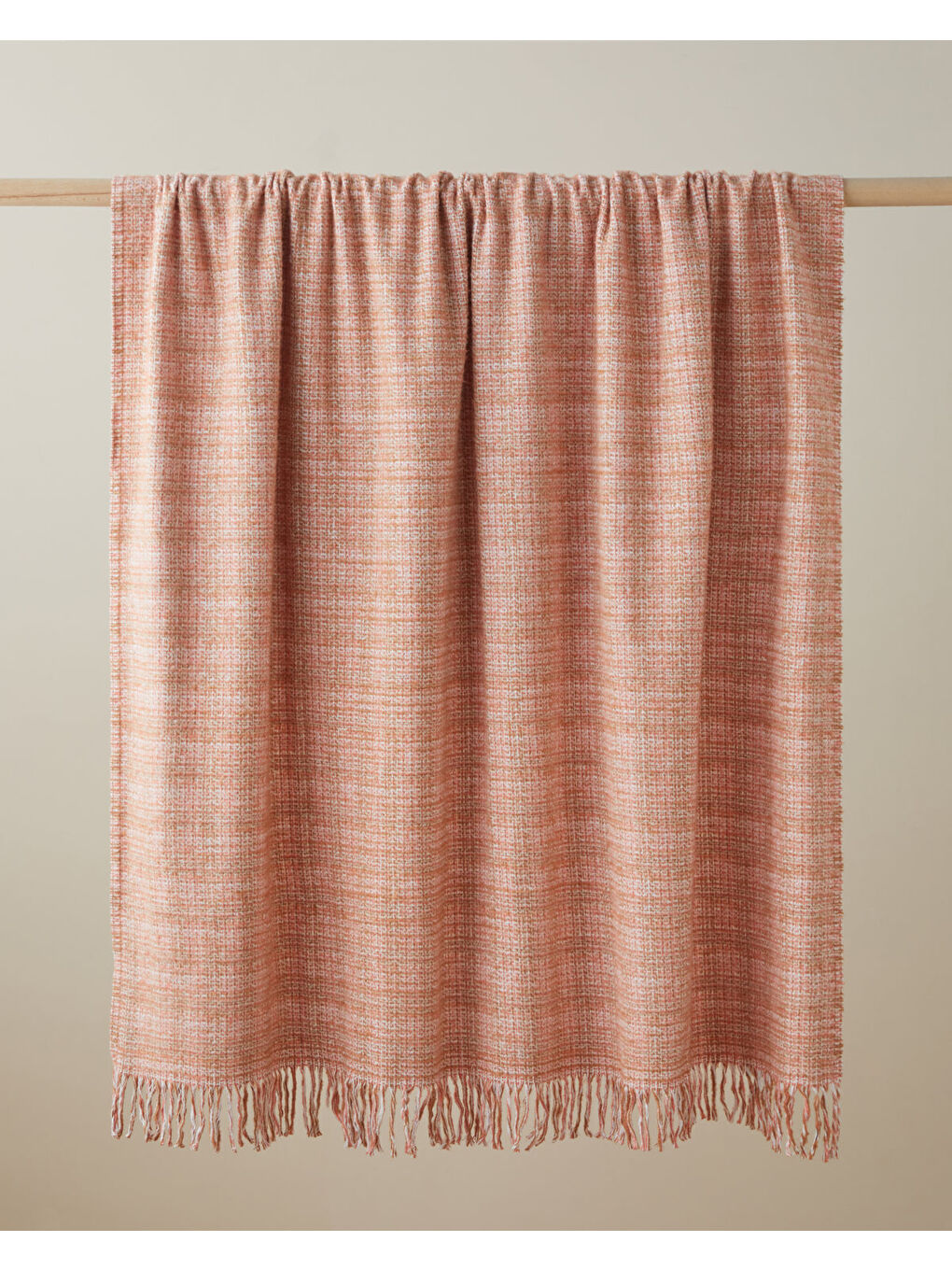 Beyaz Nara Koltuk Şalı 130x170 cm Multicolor