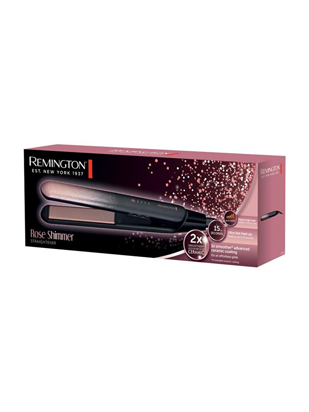 S5305 Rose Shimmer Seramik Saç Düzleştirici-7