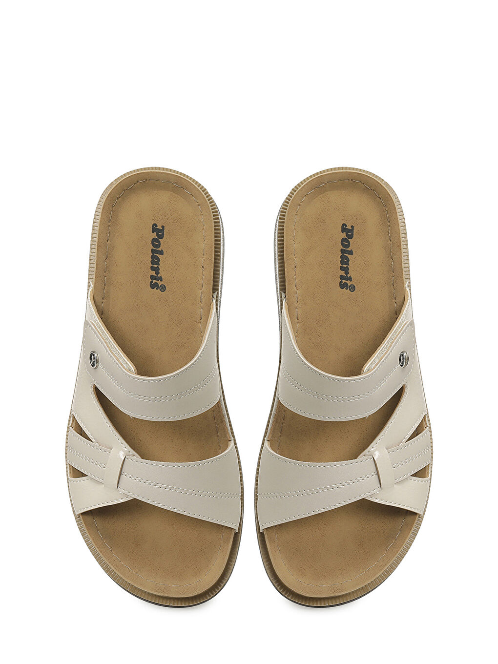 167228.Z6FX Bej Kadın Terlik-3