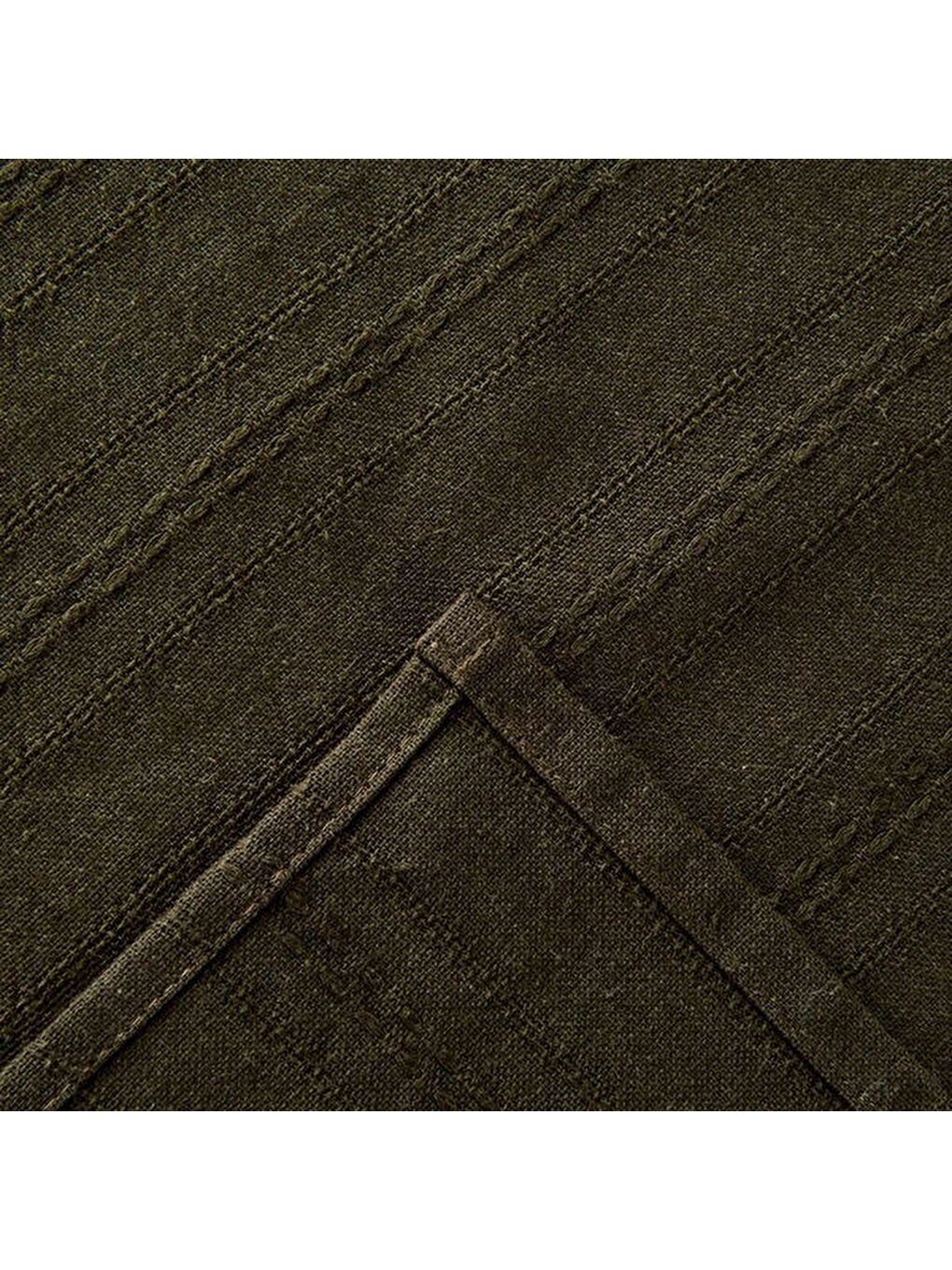 Soft Breeze 2'li Amerikan Servis - Haki - 30x50 cm-2