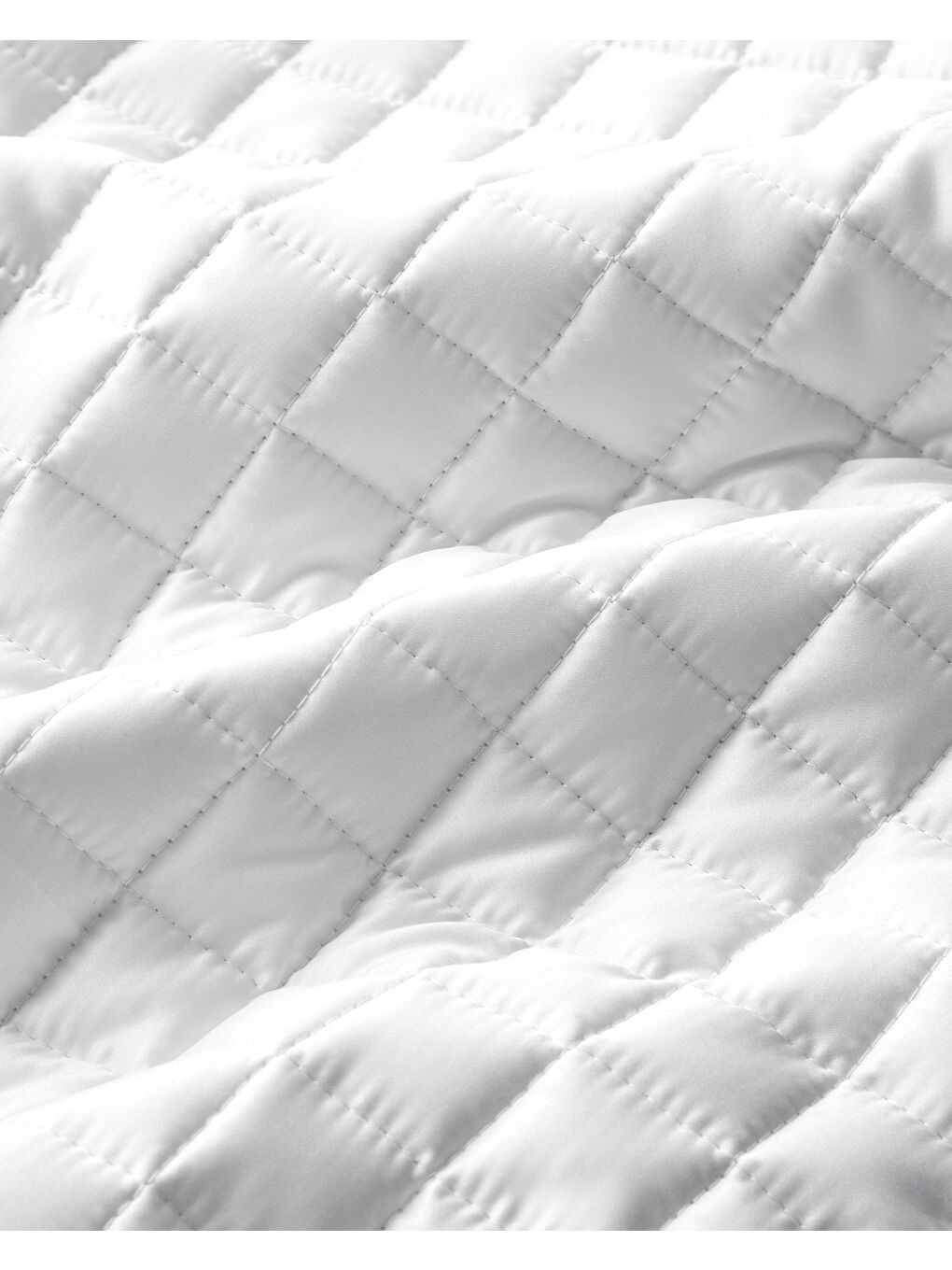 Splendor Saten Çift Kişilik Yatak Örtüsü Takımı 200x220 cm Beyaz-3