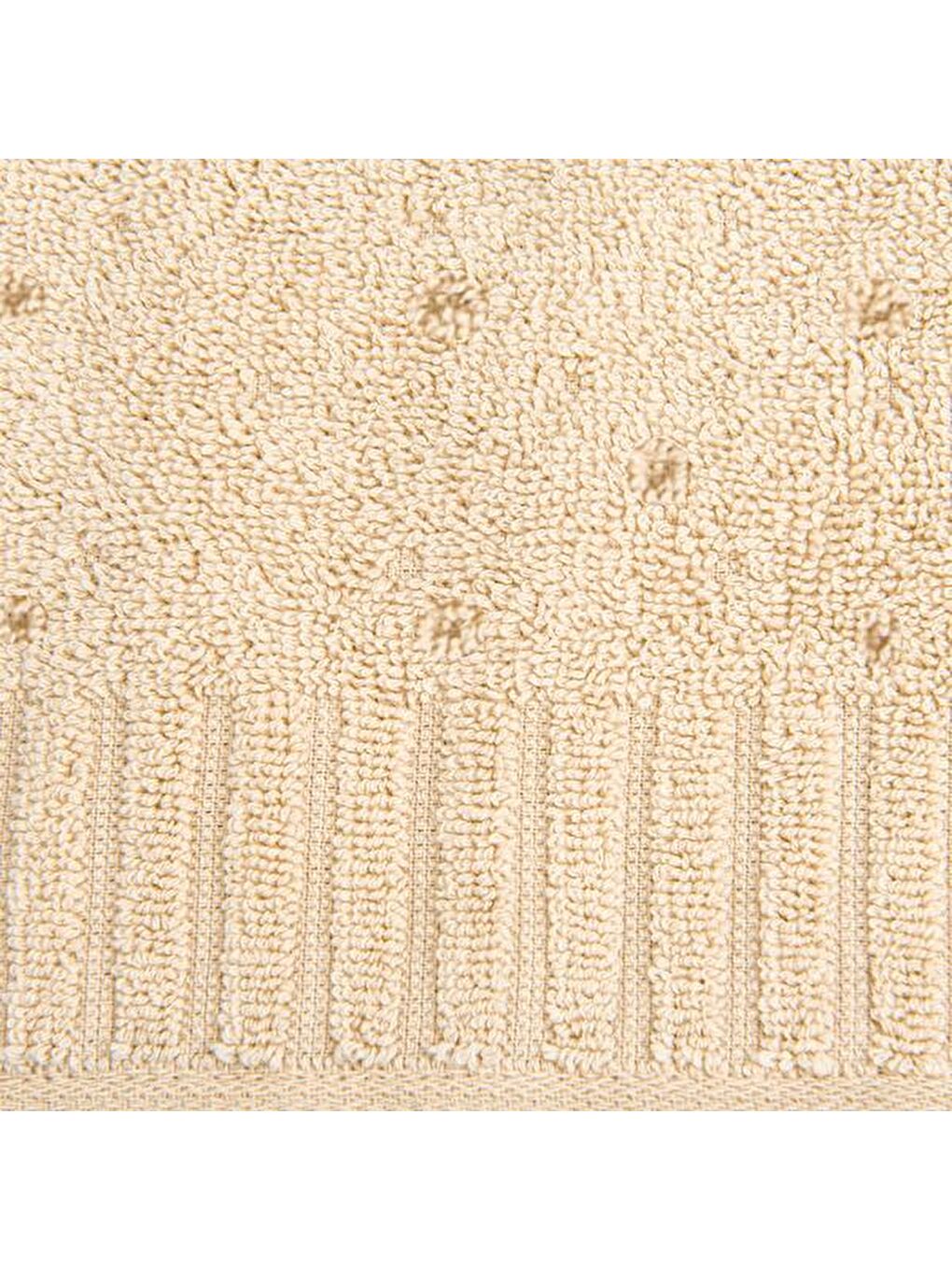 Evidea Ekru Soft Patte Ayak Havlusu - Krem - 50x70 cm - 2