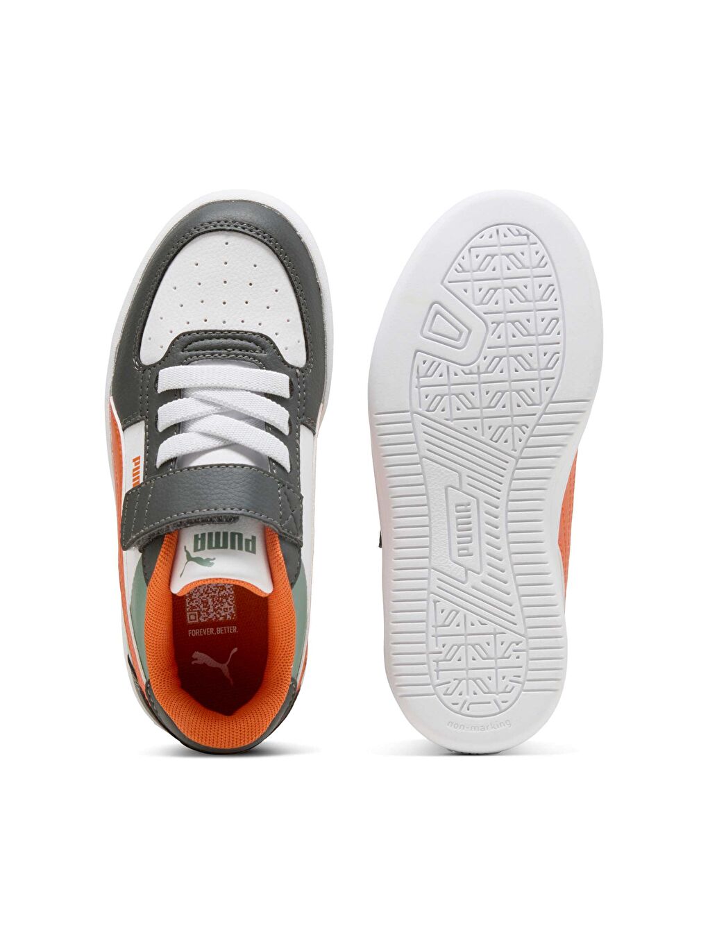 Beyaz Caven 2.0 Block Çocuk Spor Ayakkabı-3